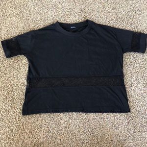 brandy melville mesh t-shirt